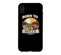 Born to Bocce Italian Retro Bocce Ball Player Team Case for iPhone XS Max