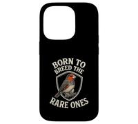 Born To Breed The Rare Ones Funny Finch Breeder Case for iPhone 14 Pro