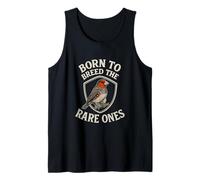 Born to Breed The Rare Ones Funny Finch Breeder Tank Top