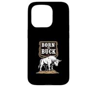 Born To Buck Bull Rider Rodeo Western Cowboy Case for iPhone 15 Pro