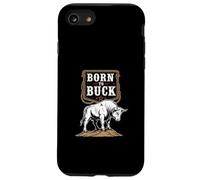 Born To Buck Bull Rider Rodeo Western Cowboy Case for iPhone SE (2020) / 7/8