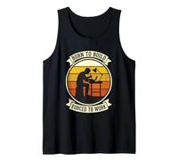 Born to Build Scale Model Kit Builder Funny Tank Top