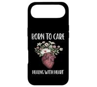 BORN TO CARE HEALING WITH HEART Nurse life healthcare Case for iPhone Air