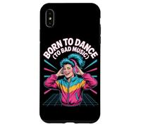 Born To Dance To Bad Music Retro 80s Aesthetic Case for iPhone XS Max