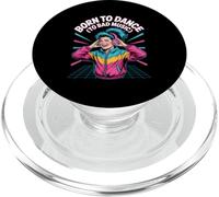 Born To Dance To Bad Music Retro 80s Aesthetic PopSockets PopGrip for MagSafe