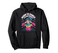 Born To Dance To Bad Music Retro 80s Aesthetic Pullover Hoodie