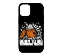 Born To Dig Through Trash Funny Raccoon Men Women Case for iPhone 12/12 Pro