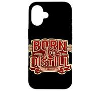 Born To Distill Passion Identity Whiskey Distiller Case for iPhone 16