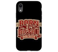 Born To Distill Passion Identity Whiskey Distiller Case for iPhone XR