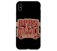 Born To Distill Passion Identity Whiskey Distiller Case for iPhone XS Max