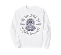 Born To Dive Forced To Work Vintage Scuba Diver Helmet Sweatshirt