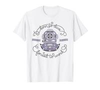 Born to Dive Forced to Work Vintage Scuba Diver Helmet T-Shirt