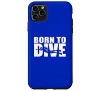 Born to Dive Scuba Diver Underwater Adventure Case for iPhone 11 Pro Max