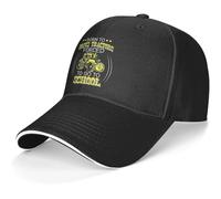 Born to Drive Tractors Forced to Go to School Unisex Baseball Cap Folding Dad Hats Uv Protection Trucker Hats for Outdoor Summer Climbing