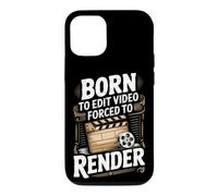 Born to Edit Video Forced to Render Video Editor Case for iPhone 12/12 Pro