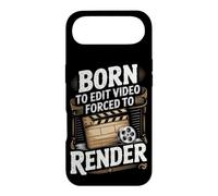 Born to Edit Video Forced to Render Video Editor Case for iPhone Air