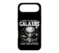 BORN TO EXPLORE GALAXIES FREE ABDUCTIONS Sci Fi Alien UFO Case for iPhone Air