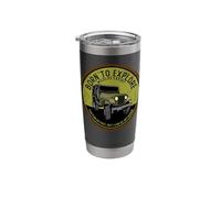 Born to Explore Off Roading Offroad 4x4 SUV Stainless Steel Insulated Tumbler