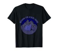 Born to Explore Outdoor Hiking Adventure Tee T-Shirt