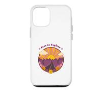 Born to Explore Retro Sunset Adventure Travel Case for iPhone 12/12 Pro