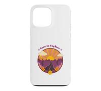 Born to Explore Retro Sunset Adventure Travel Case for iPhone 13 Pro Max