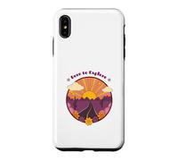 Born to Explore Retro Sunset Adventure Travel Case for iPhone XS Max