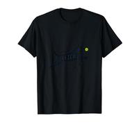 Born to Fetch: Playful Dog Lover Tennis Ball T-Shirt, Men, Black, 6XL