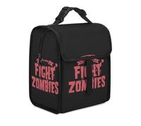 Born to Fight Zombies Insulated Lunch Cooler Bag Waterproof Lunch Box for Work Picnic Travel