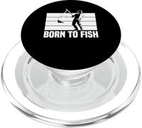 Born To Fish Fishing Fisher Lover PopSockets PopGrip for MagSafe