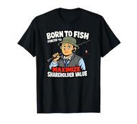 Born to Fish Forced to Maximize Shareholder Value Finance T-Shirt