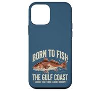 Born to Fish Gulf Coast Vintage Redfish Case for iPhone 12 mini