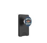Born to Fish Gulf Coast Vintage Redfish PopSockets PopWallet for MagSafe