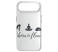 "Born To Flow" Yoga For Wellness & Mindfulness Lovers Case for iPhone Air