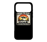Born To Fly FPV Drone Pilot Retro Vintage Sunset Gift Case for iPhone 17 Pro Max