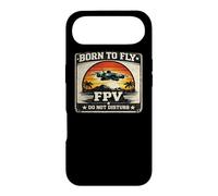 Born To Fly FPV Drone Pilot Retro Vintage Sunset Gift Case for iPhone Air