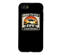 Born To Fly FPV Drone Pilot Retro Vintage Sunset Gift Case for iPhone SE (2020) / 7/8