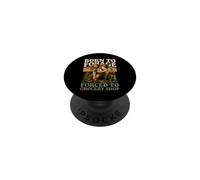 Born To Forage Forced To Grocery Shop Mushroom Hunter PopSockets Adhesive PopGrip