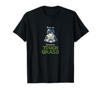 Born To Game Forced To Touch Grass Gaming T-Shirt