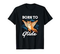 Born to Glide Sugar Glider Flying Forest Explorer T-Shirt