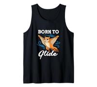 Born to Glide Sugar Glider Flying Forest Explorer Tank Top