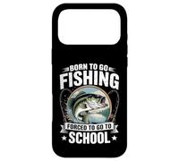 Born To Go Fishing Forced To Go To School | Angler Case for iPhone 17 Pro Max
