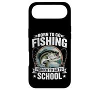 Born To Go Fishing Forced To Go To School | Angler Case for iPhone Air
