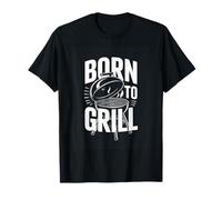 Born to Grill Backyard BBQ Dad Barbecue Lover T-Shirt