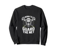 Born To Guard The Net Lacrosse Goalie Pride Sweatshirt