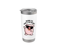 Born to Ham Jive Baby Funny Pig Pun Stainless Steel Insulated Tumbler