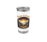 Born to Hang Ultralight Backpacker Hammock Camping Humor Stainless Steel Insulated Tumbler