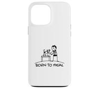 Born To Heal Pet Doctor Veterinary Medicine Case for iPhone 13 Pro Max