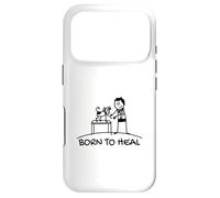 Born To Heal Pet Doctor Veterinary Medicine Case for iPhone 17 Pro