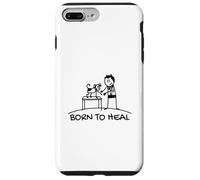 Born To Heal Pet Doctor Veterinary Medicine Case for iPhone 7 Plus/8 Plus