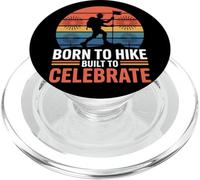 Born to Hike Built to Celebrate 4th of July Camping PopSockets PopGrip for MagSafe
